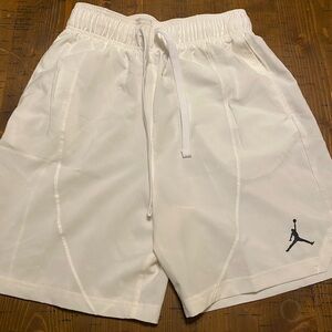 Jordan White Men's Athletic Shorts